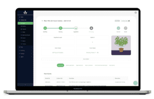 Detailed view of an individual mother plant on Cannabud.ai, a pivotal tool of our Cannabis Software for comprehensive plant tracking and management.